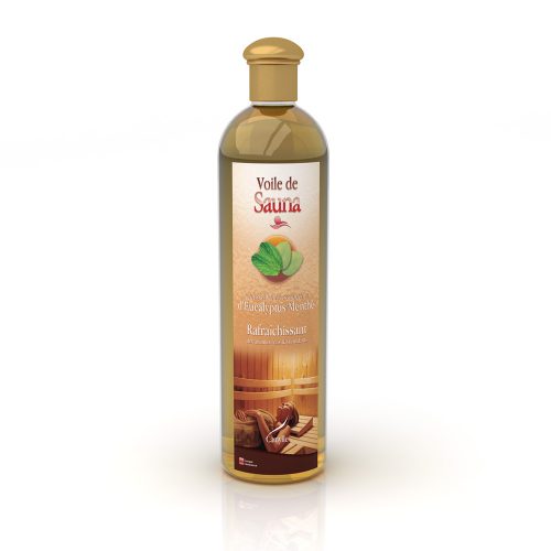 Camylle Voile de Sauna Eucalyptus Menthe