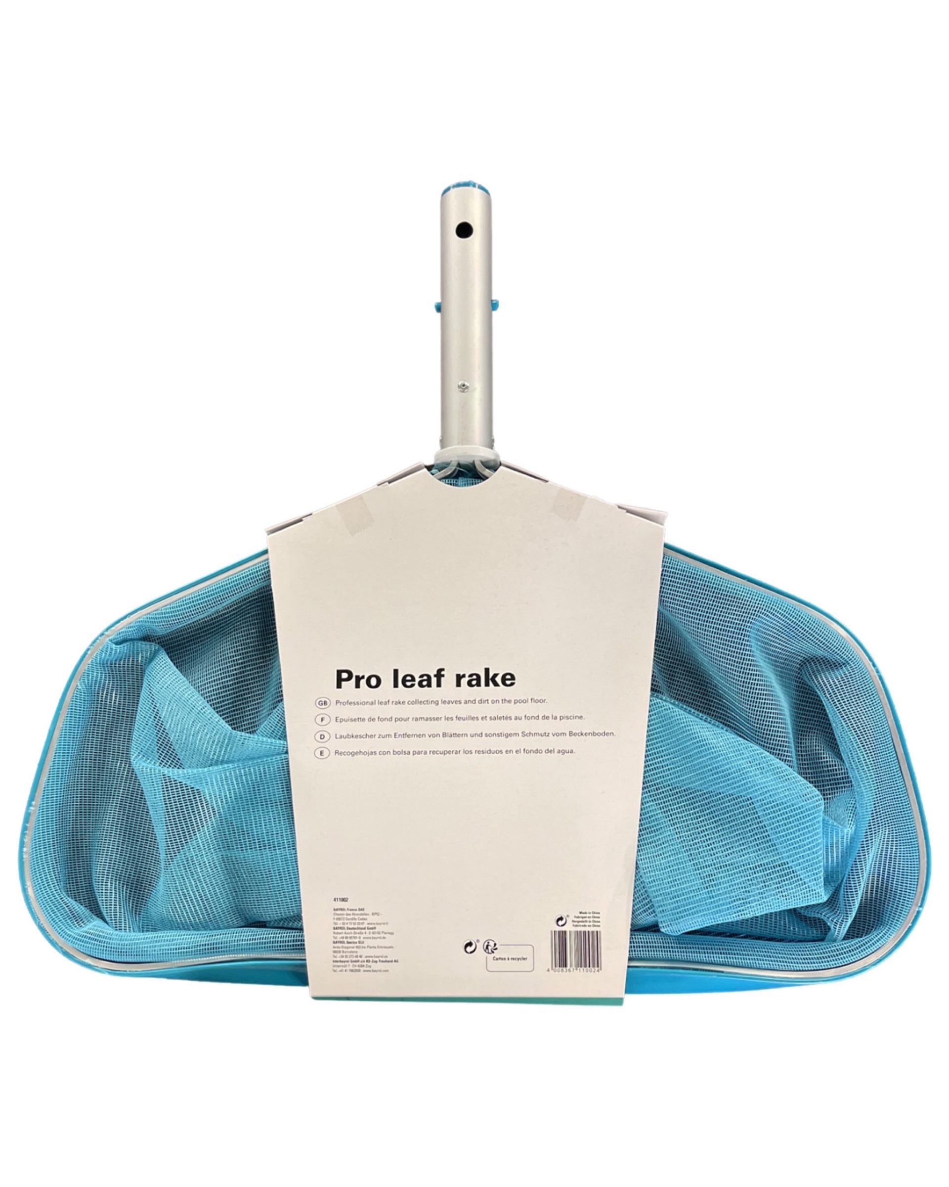 Épuisette De Fond Bayrol Avec Raclette - Pour Nettoyage De Piscine Et Bassins